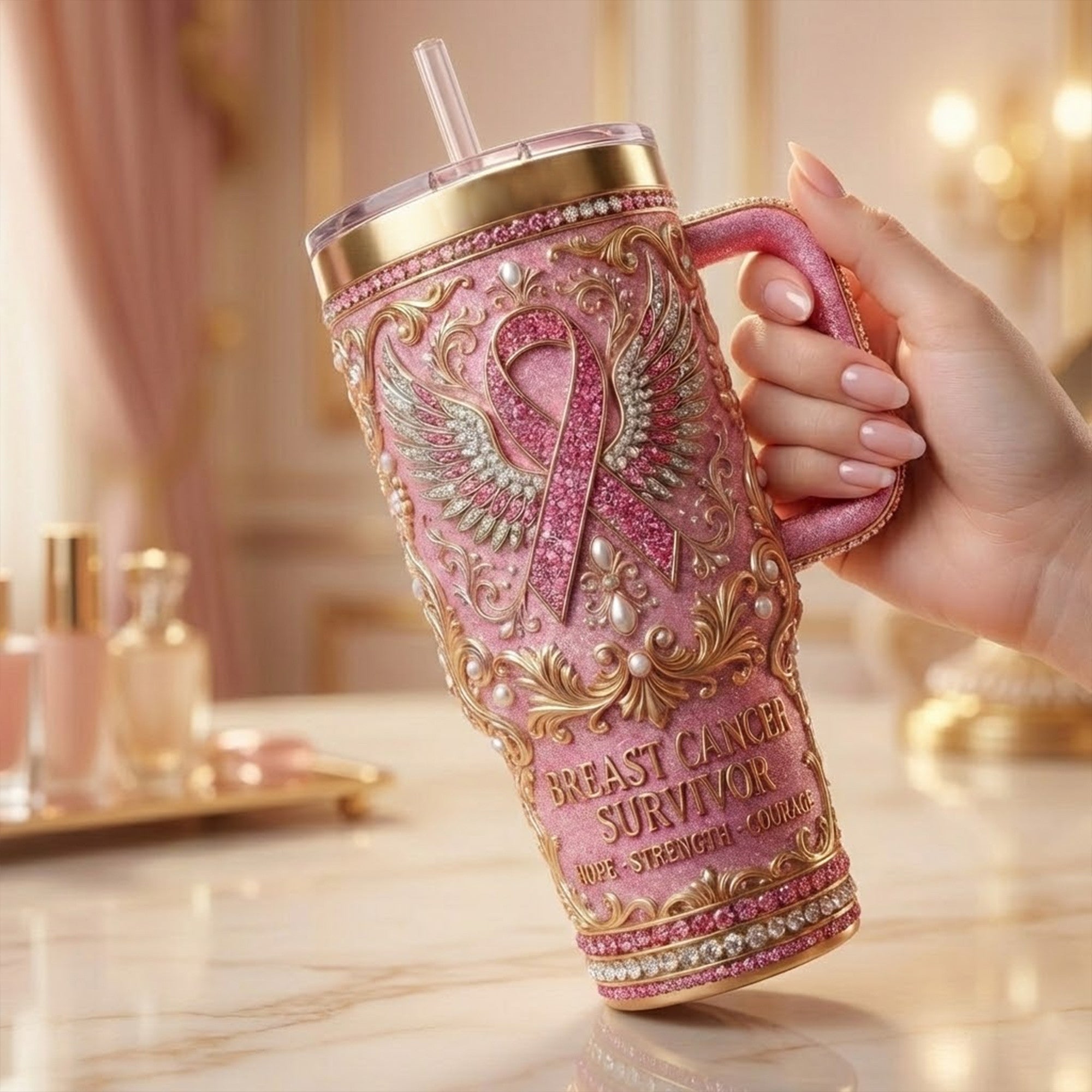 BCA 40oz Tumbler With Handle TNSM