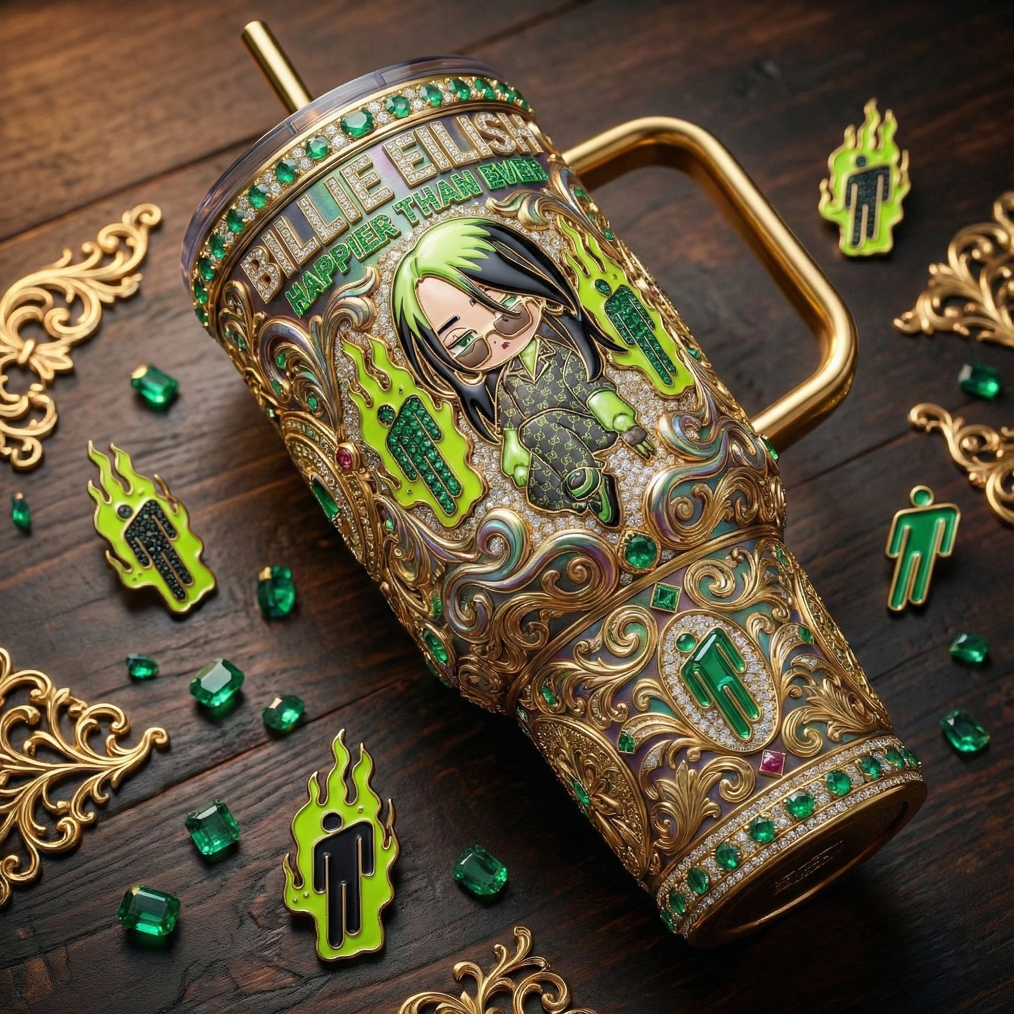 BLE 40oz Tumbler With Handle LNTH