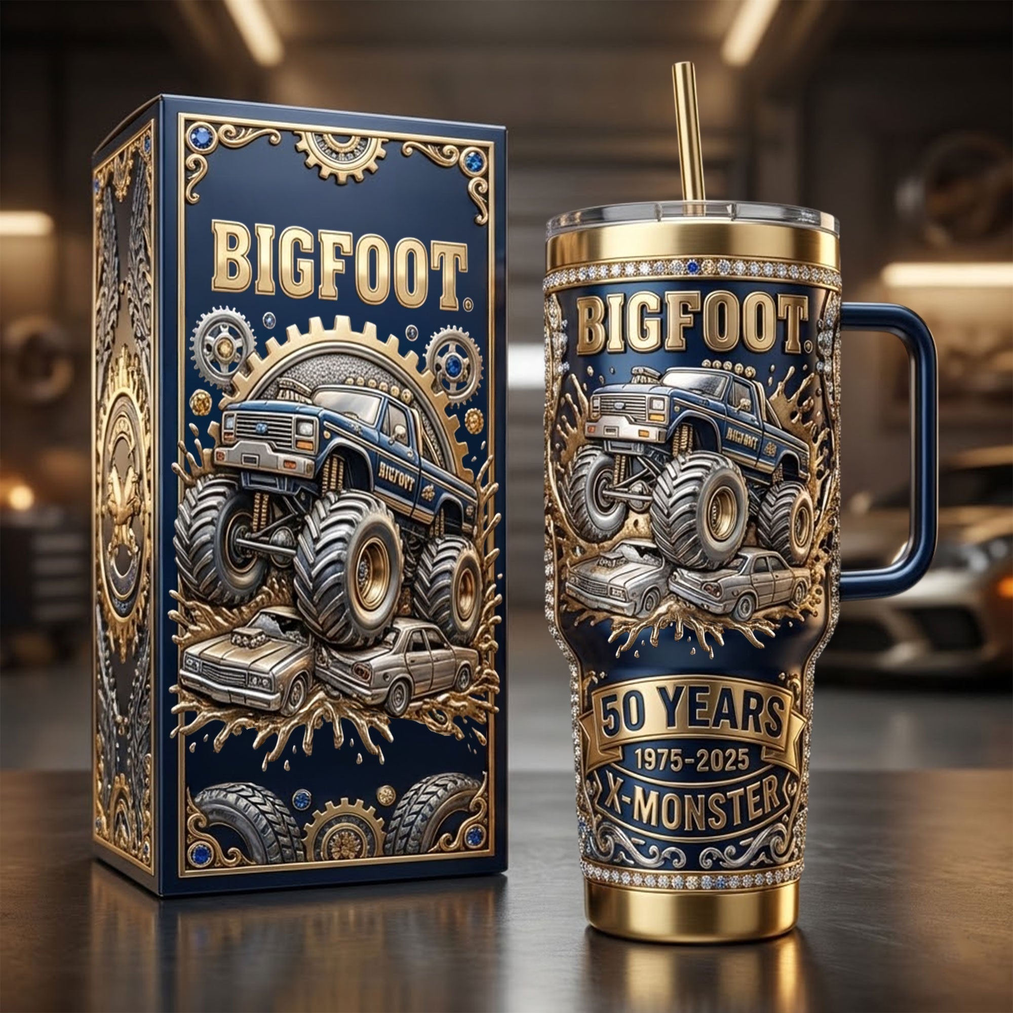 BGF 40oz Tumbler With Handle TNSM