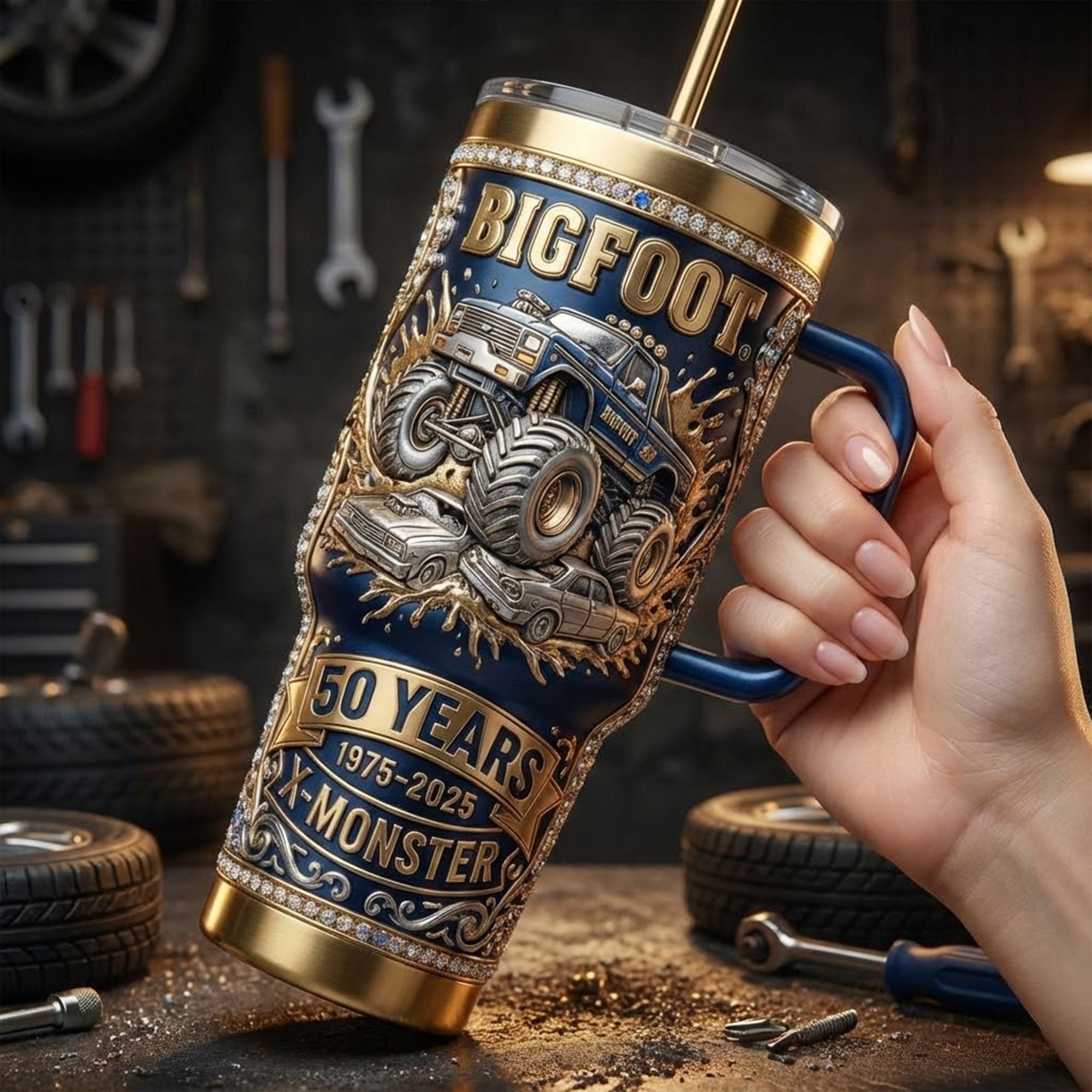 BGF 40oz Tumbler With Handle TNSM
