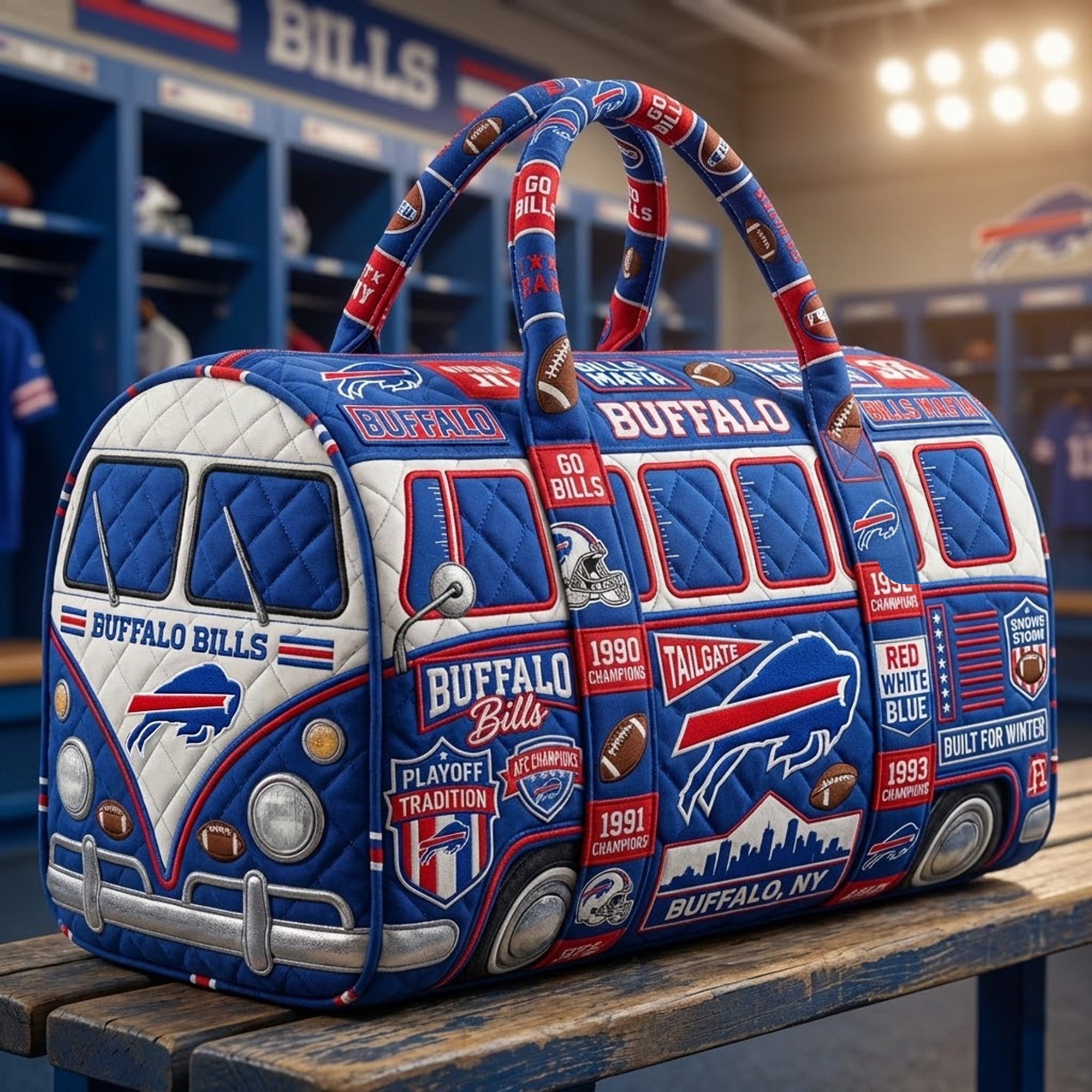 BFBL Premium Quilted Duffle Bag TNSM