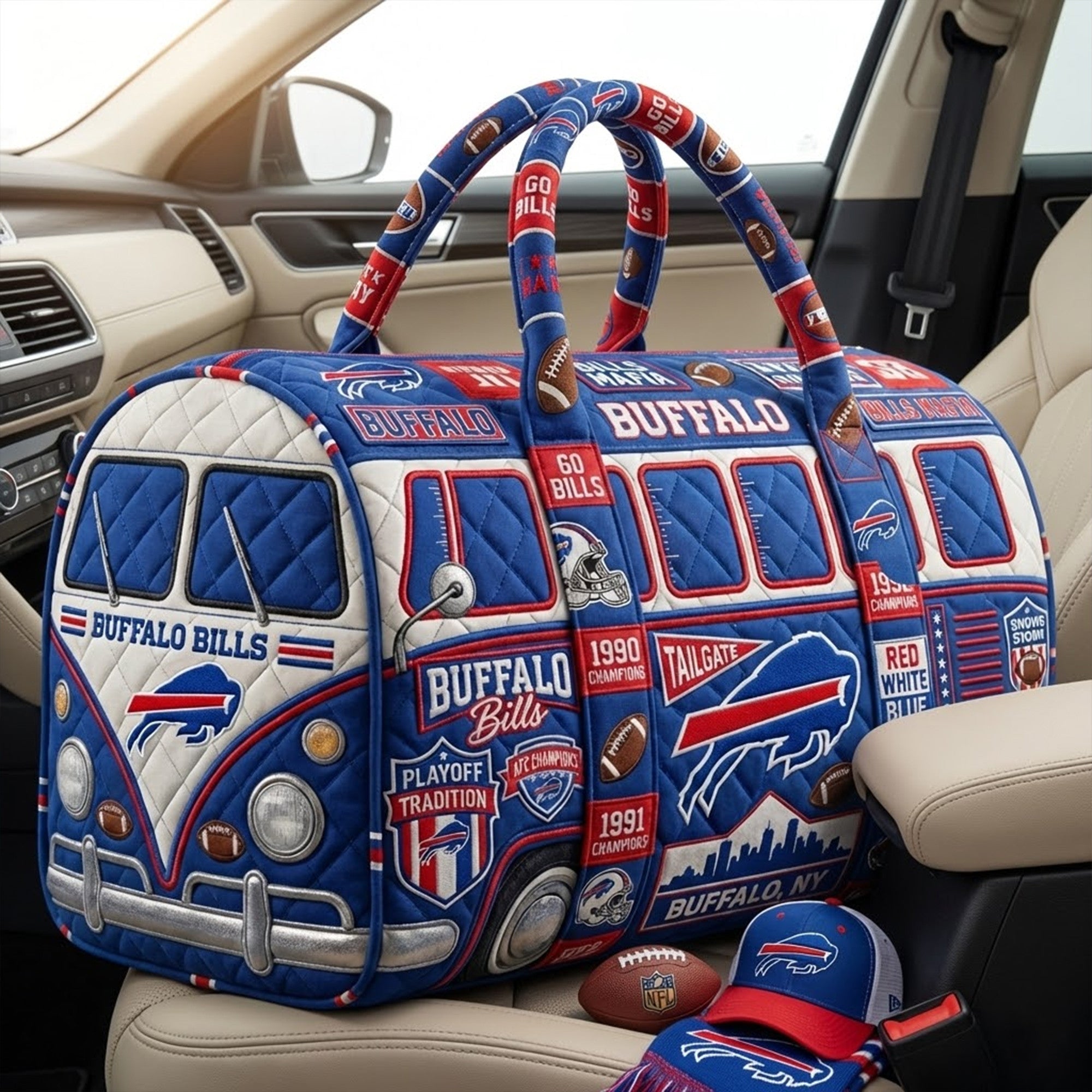 BFBL Premium Quilted Duffle Bag TNSM