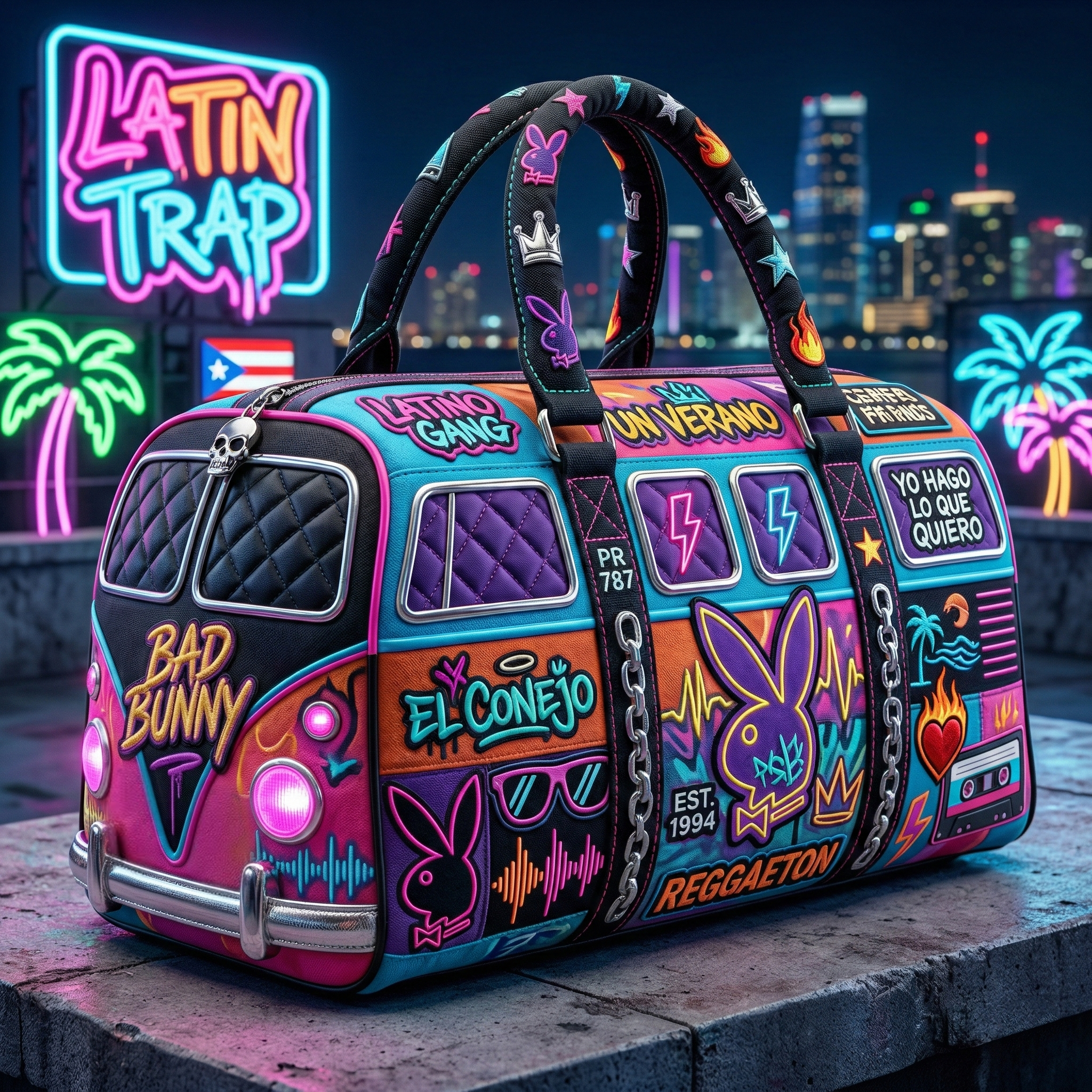 BBN Premium Quilted Duffle Bag HTTT