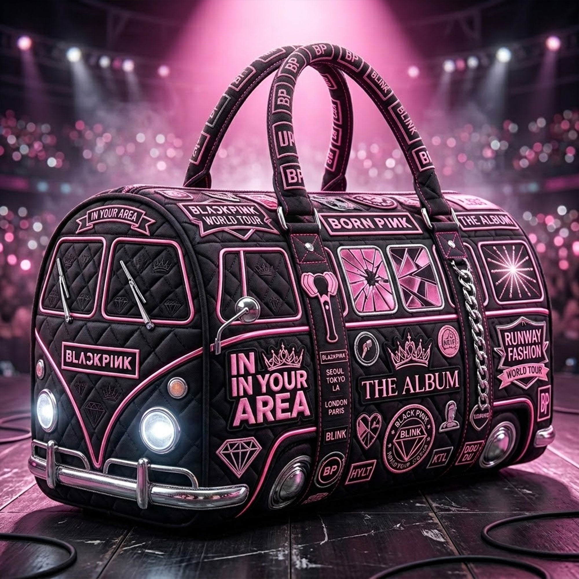 BLPK Premium Quilted Duffle Bag TNSM