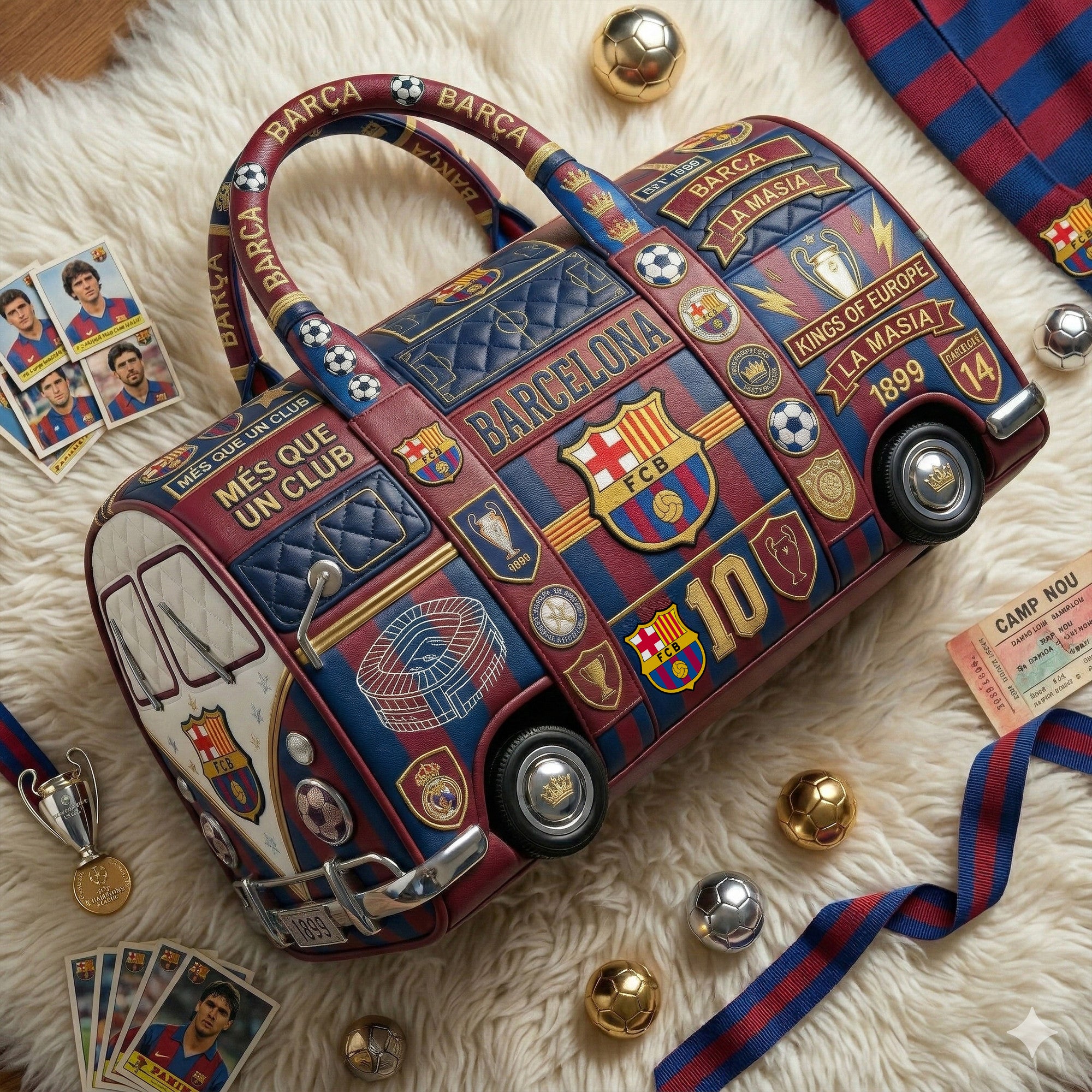 BCLN Premium Quilted Duffle Bag DAT
