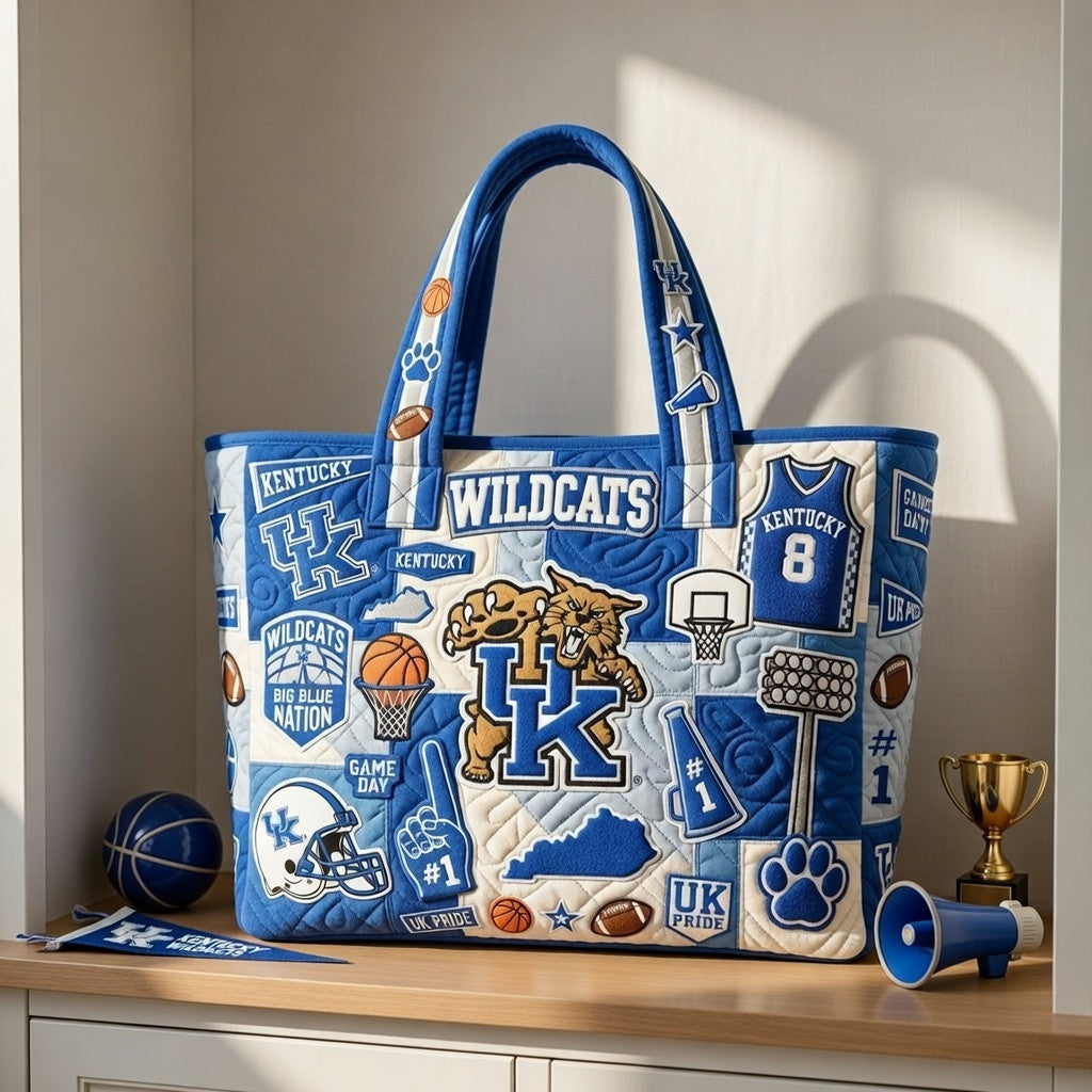KWBK QUILTED TOTE BAG HTTT