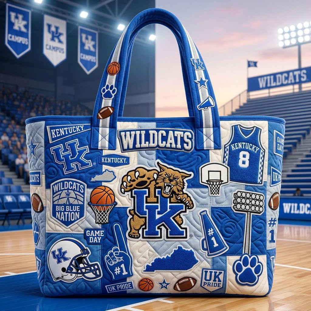 KWBK QUILTED TOTE BAG HTTT
