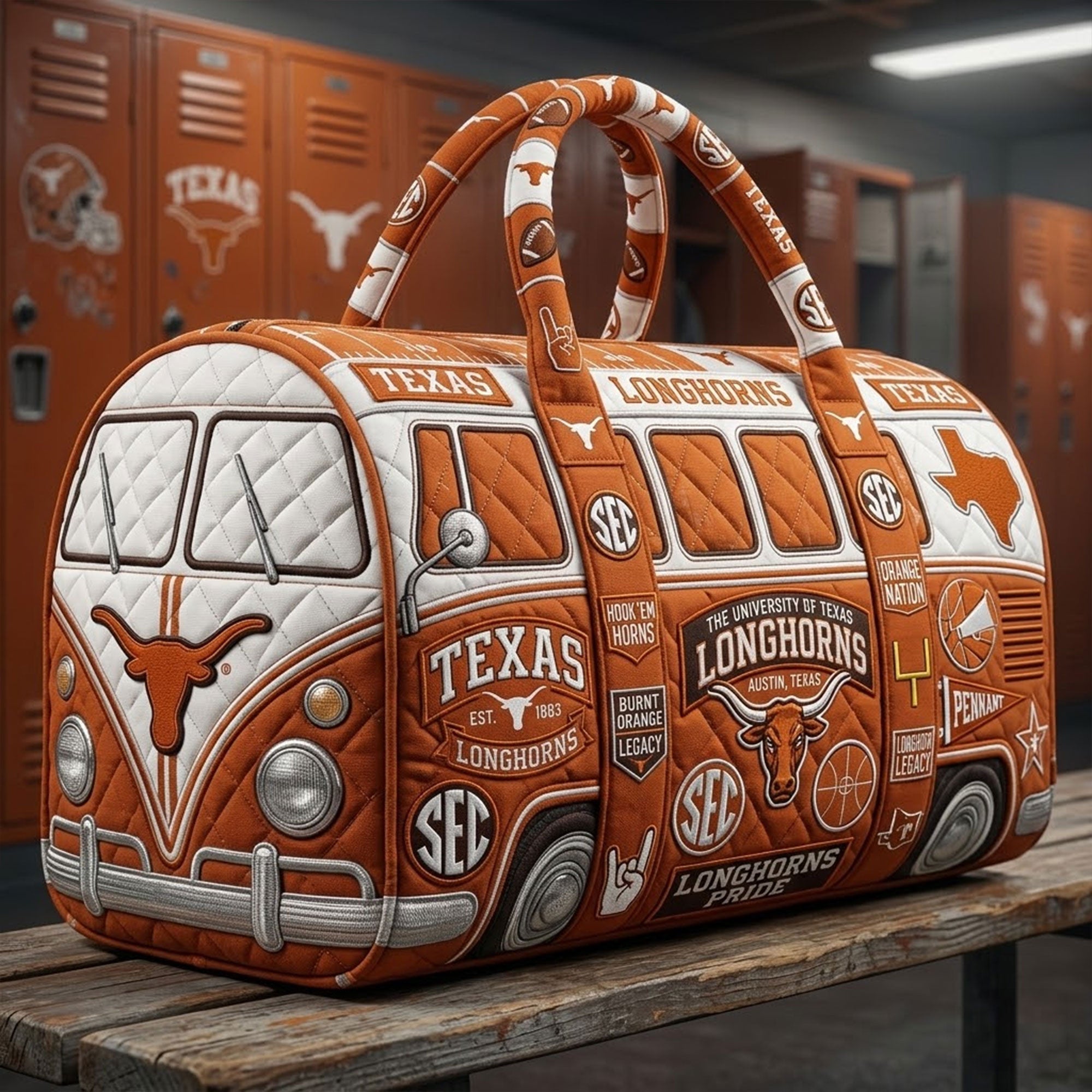 TLH Premium Quilted Duffle Bag TNSM