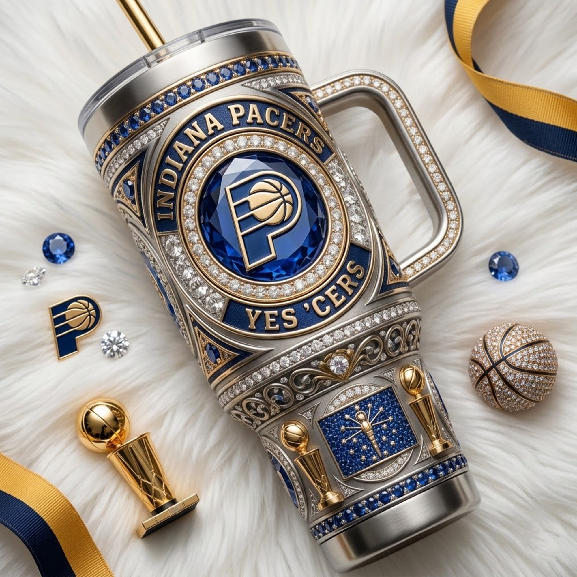 IDP 40oz Tumbler With Handle TNSM