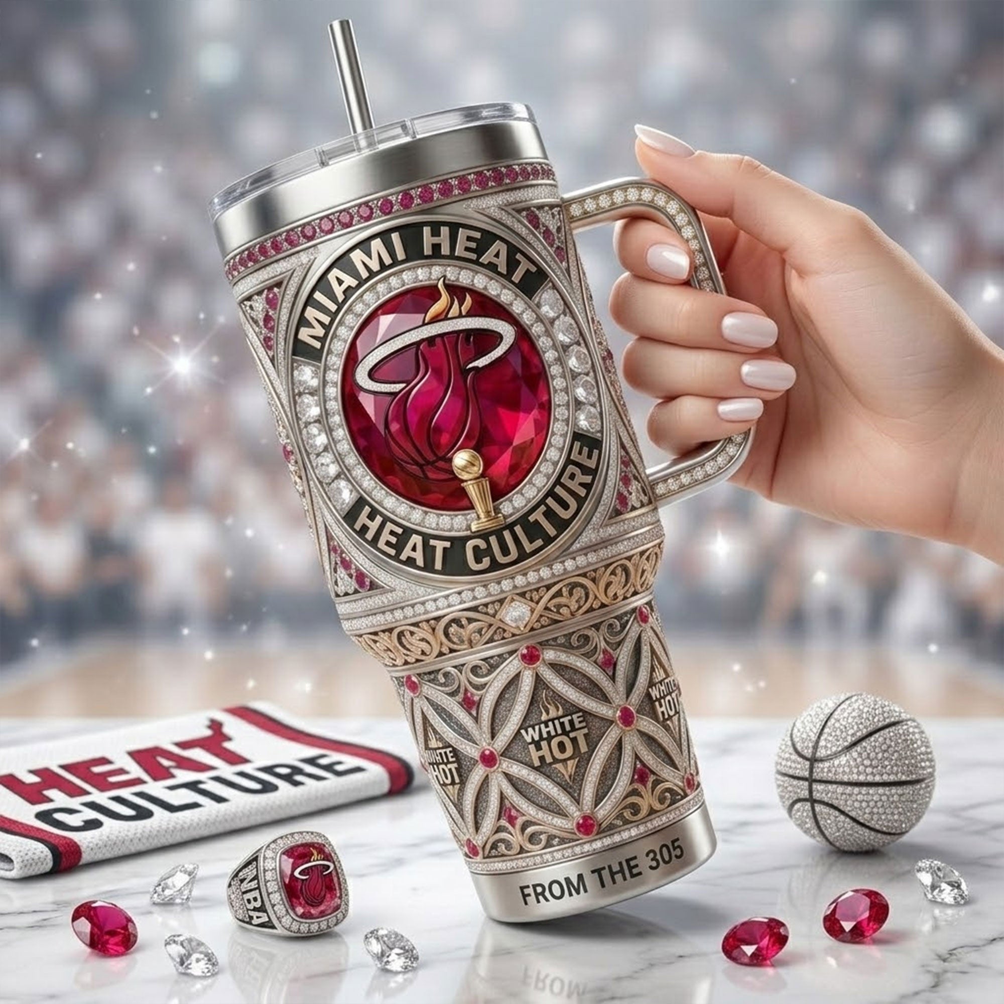 MMH 40oz Tumbler With Handle TNSM